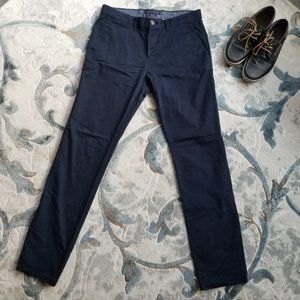 Tommy Hilfiger Navy Slim Fit Chinos, Men's 32x34